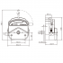 Peristaltic Pump Head, Flow Rate 1.7-1600 mL/min, Housing PESU or PPS -YZ2515X