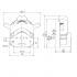 Peristaltic Pump Head, Flow Rate 0.06 - 2280 mL/min, Housing PESU -YZII15