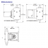 Bluewhite C-600HV CHEM-FEED Diaphragm Metering Pump, Max. Flow Rate 124.5 LPH