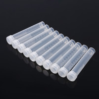 Polypropylene Frozen Test Tubes (10 pcs/pack), 10 mL, Flat Bottom Polypropylene Frozen Test Tubes (10 pcs/pack), 10 mL, Flat Bottom