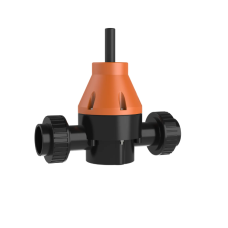 ICON BRP Back Pressure Relief Valve, Body Materials-PVC, PP or PVDF