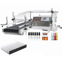 Peristaltic Pump, Multi-Head Dispensing & Filling System ASP-DISP10B with Conveyor Peristaltic Pump, Multi-Head Dispensing & Filling System ASP-DISP10B with Conveyor