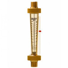 Bluewhite F-450 Polysulfone Moulded FLOWMETER with Brass Adapter