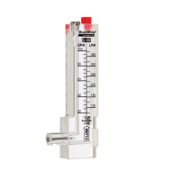 Bluewhite F-300 ACRYLIC Liquid FLOWMETER- Horizontal Pipe Installation