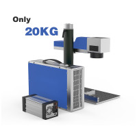 Portable Fiber Laser Engraver Machine, Fiber Laser 20/30 W and 1064 nm Wavelength Portable Fiber Laser Engraver Machine, Fiber Laser 20/30 W and 1064 nm Wavelength
