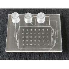 Microfluidic Chip, Droplet Generation COC Material Disposable Microfluidic Chip, Droplet Generation COC Material Disposable