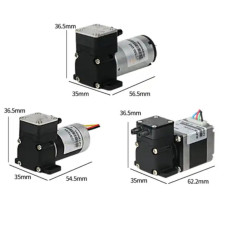 Miniature Diaphragm Pump ASP-LP100, Max. Flow Rate 150mL/min,  Air or Liquid, Different Motor Options