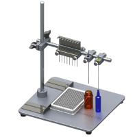 Peristaltic Pump Filling Kit Including Filling Stand and Clamps