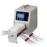 Peristaltic Pump, Flow Rate 2 µL/min - 500 mL/min, Multi-Channel Peristaltic Pump ( Up to 24 Channels) -BT100-1L Peristaltic Pump, Flow Rate 2 µL/min - 500 mL/min, Multi-Channel Peristaltic Pump ( Up to 24 Channels) -BT100-1L