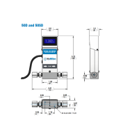 McMillan 50SD Series MEMS-based Mass Flow Meters for Gas Applications McMillan 50SD Series MEMS-based Mass Flow Meters for Gas Applications