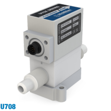 McMillan U708 PTFE-bodied Microturbine Flow Sensor for Liquid Application 10L/min