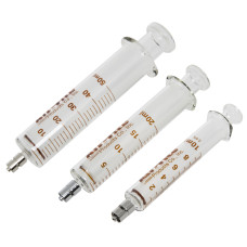Syringe Pump Accessories, New Era Standard Glass Syringe 1mL to 100mL