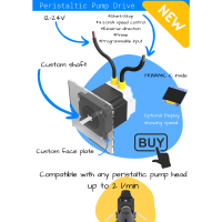 Peristaltic Pump, Integrated Direct Drive Stepper Motor (Pumping Up to 2L/min) Peristaltic Pump, Integrated Direct Drive Stepper Motor (Pumping Up to 2L/min)
