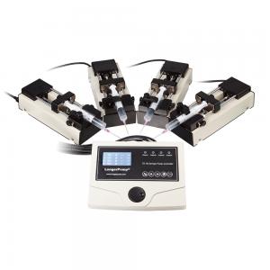 Syringe Pump System, Flow Rate 0.138 µL/min - 52.95 mL/min, Infusion/Withdrawal, Max 4 Channels, TS-1B/W0109-1B